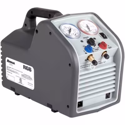 Robinair RG3 and RG6 Portable Refrigerant Recovery Machines